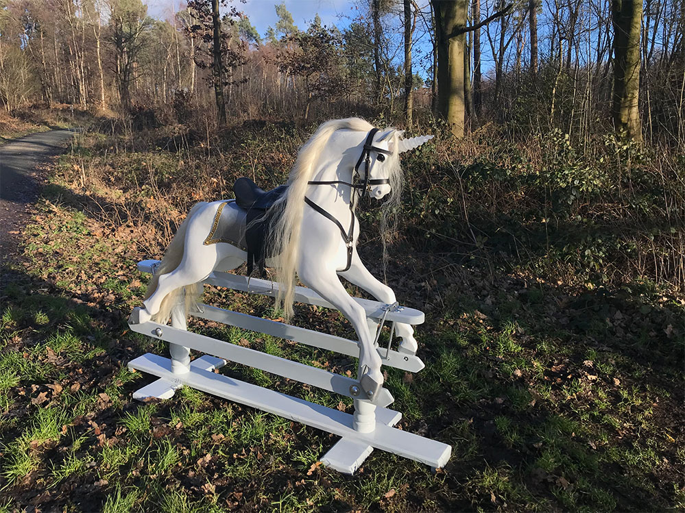 Unicorn Rocking Horse Small (41" x 54" x 18")