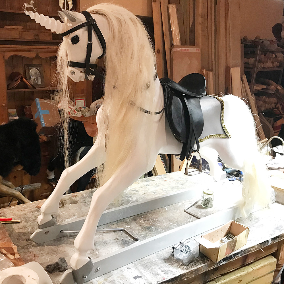 Unicorn Rocking Horse Large (52" x 66" x 24")